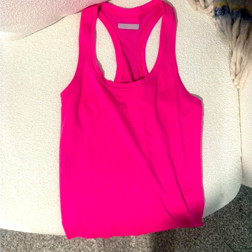 Lululemon Athletica Pink Tank Top